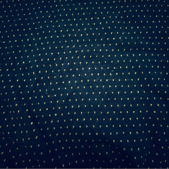 Italian Merino Wool Blend Men's Sweater Navy Tan Tato Betti - Picture 4 of 11